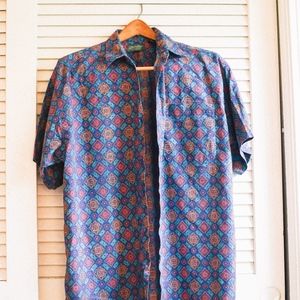 St. John's Bay Short Sleeve Button Down